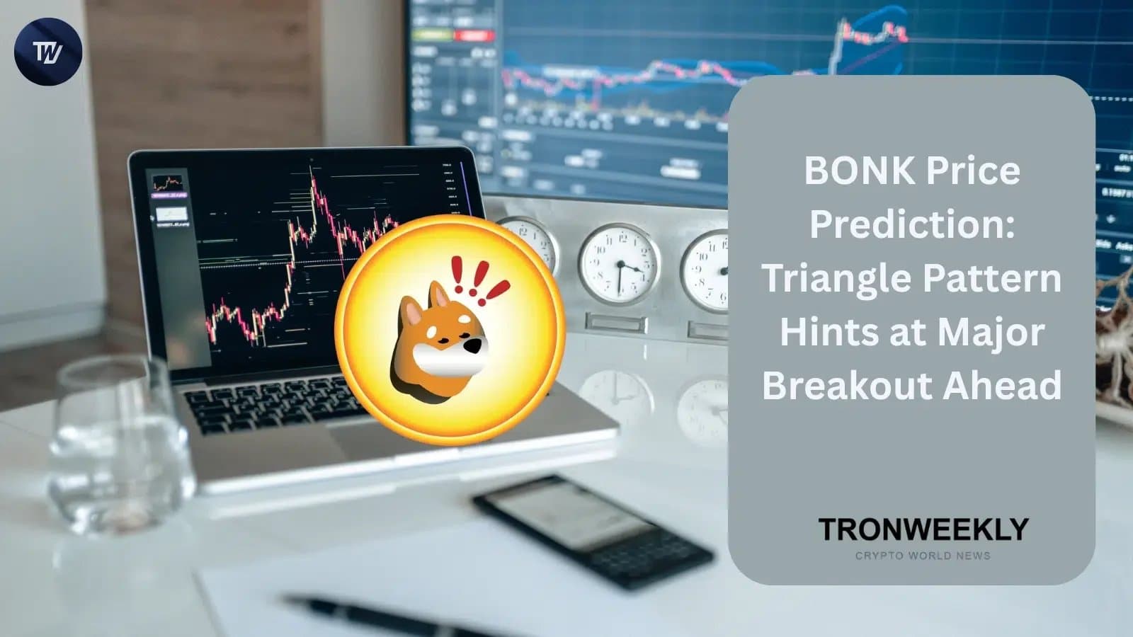 BONK Squeezes Into a Triangle Formation With $0.0000036 in Sight