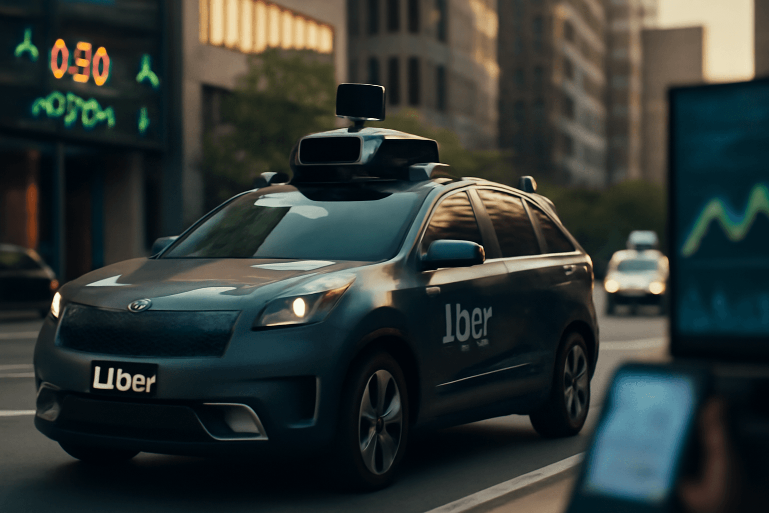 Uber Opposes D.C. Robotaxi Regulation, Stock Prices Rise