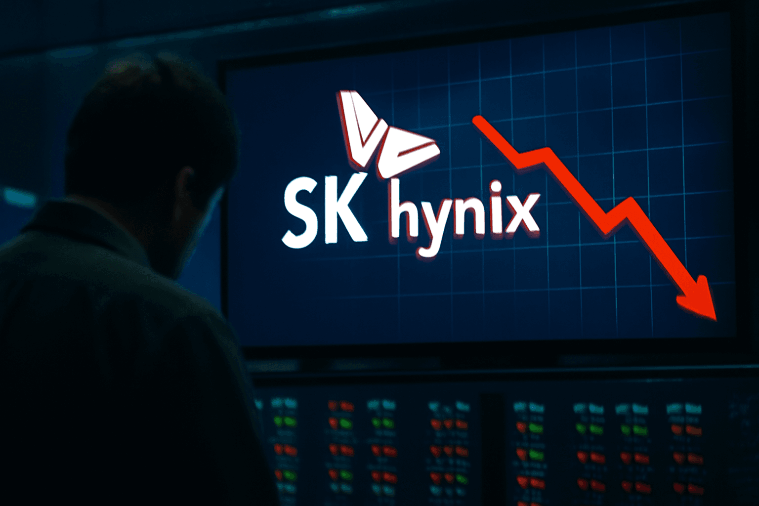 SK Hynix Shares Experience Significant Drop Amid Market Concerns
