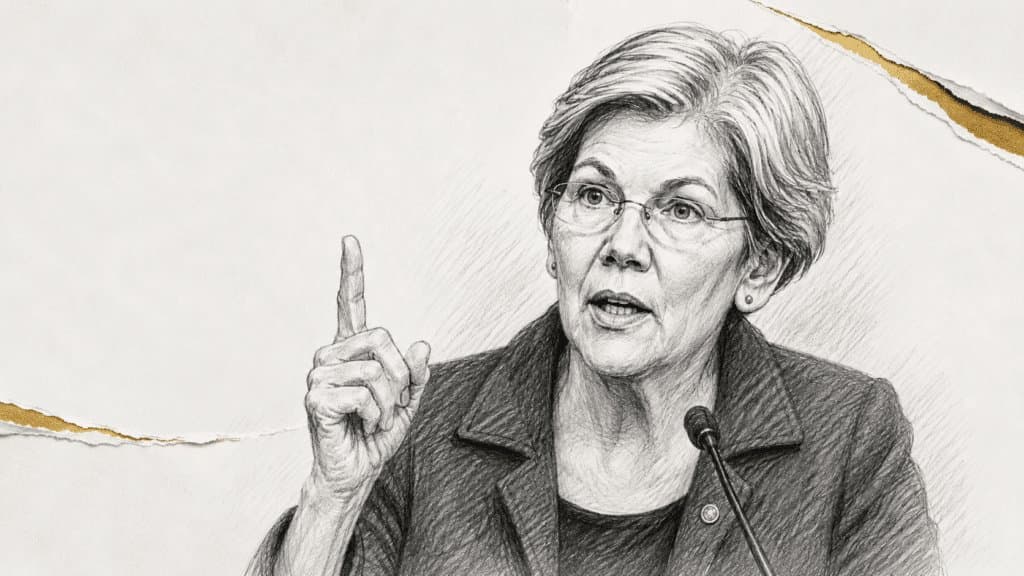 Warren Grills Commerce on UAE Chip Deal Tied to Trump Crypto Stake