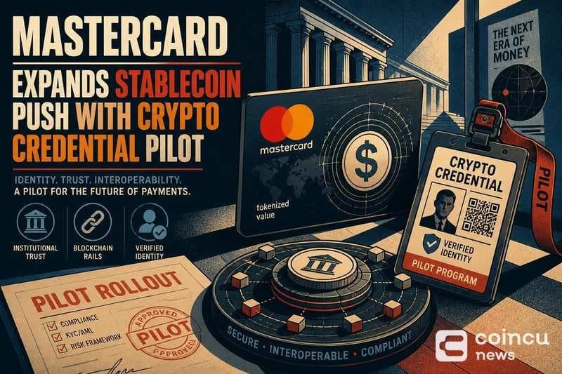 Mastercard Ties Stablecoin Strategy to Identity Layer in New Credential Pilot