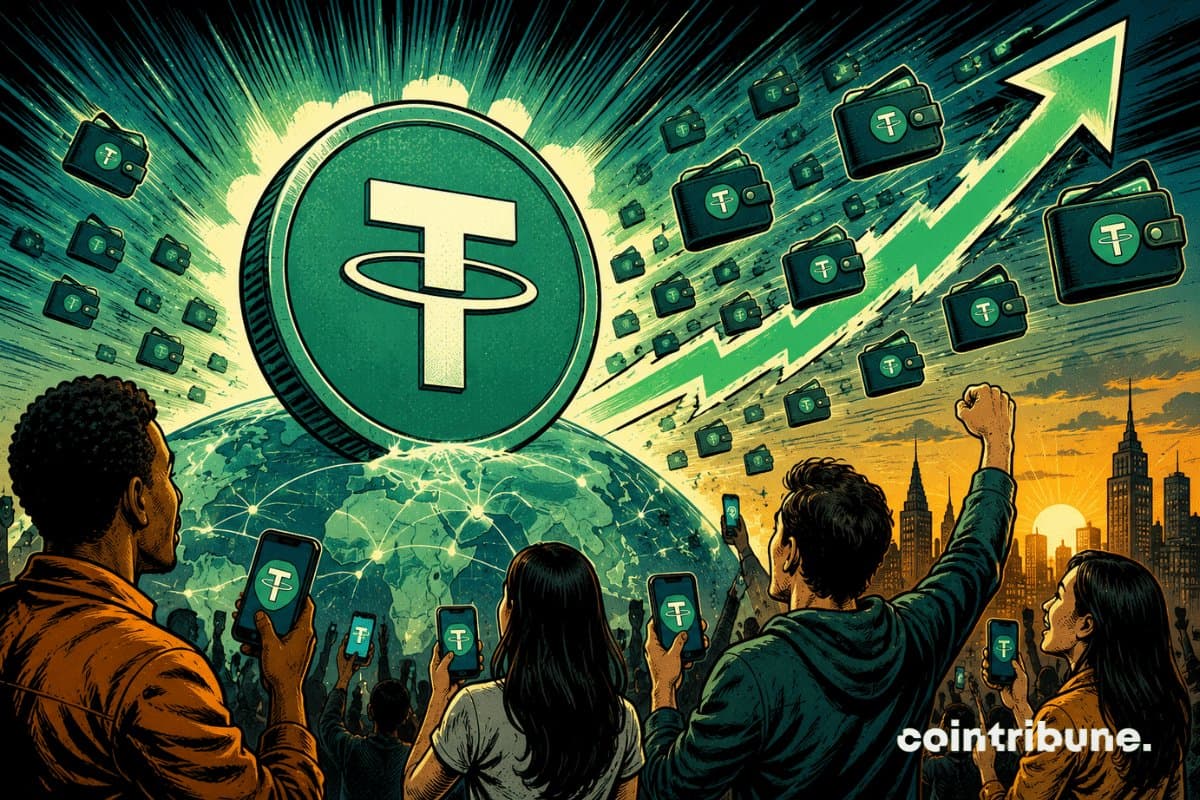 Tether Wallets Surpass 550 Million as Cross-Border Use Grows