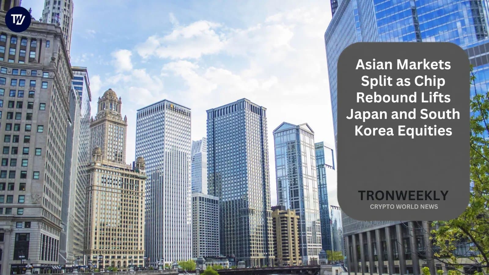 Asia Stocks Diverge as Semiconductor Gains Boost Japan and Korea