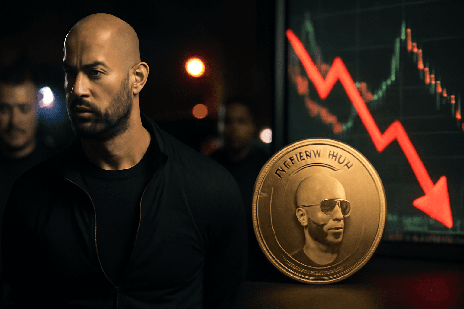 Andrew Tate’s DADDY Coin Plunges After Miami Arrest and Fresh Charges