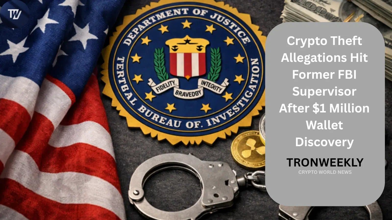 FBI Supervisor Faces Stolen Crypto Charges After $1 Million Wallet Exposed on Blockchain