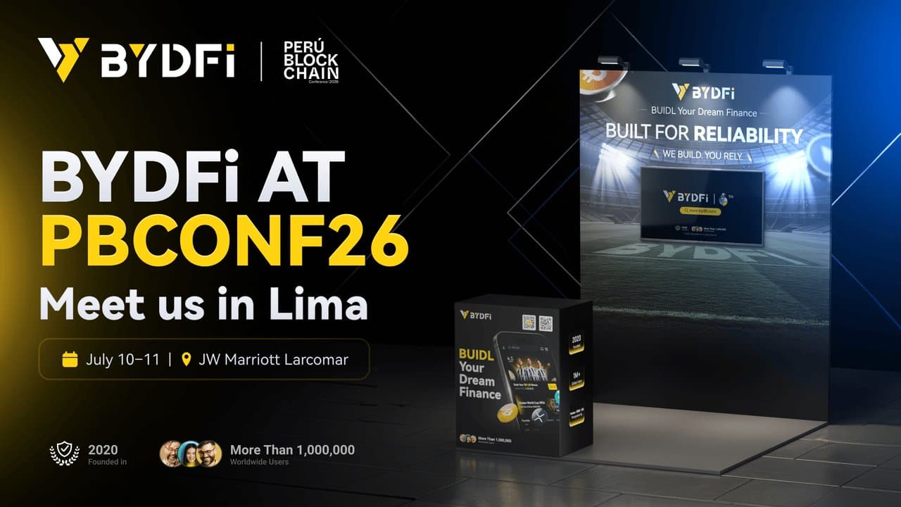 BYDFi Engages LATAM Community at Peru Blockchain Conference 2026