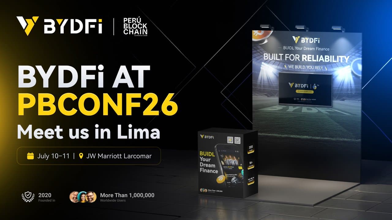 BYDFi Engages with Latin America's Web3 Community at Peru Blockchain Conference 2026