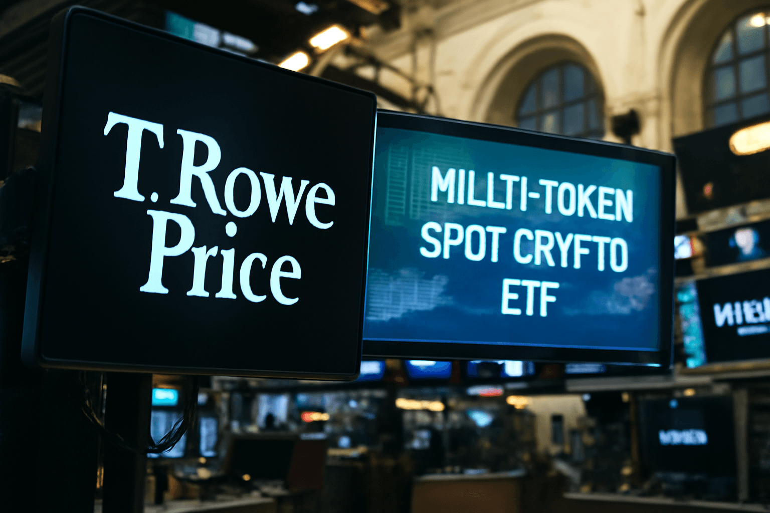 T. Rowe Price Unveils Multi-Token Spot Crypto ETF on NYSE Arca