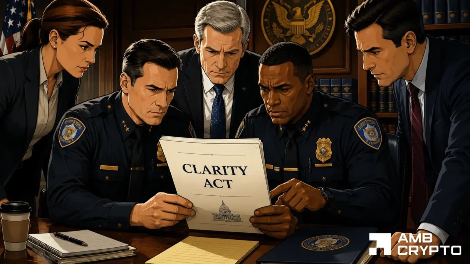 Law Enforcement and Crypto Groups Rally Behind Updated CLARITY Act