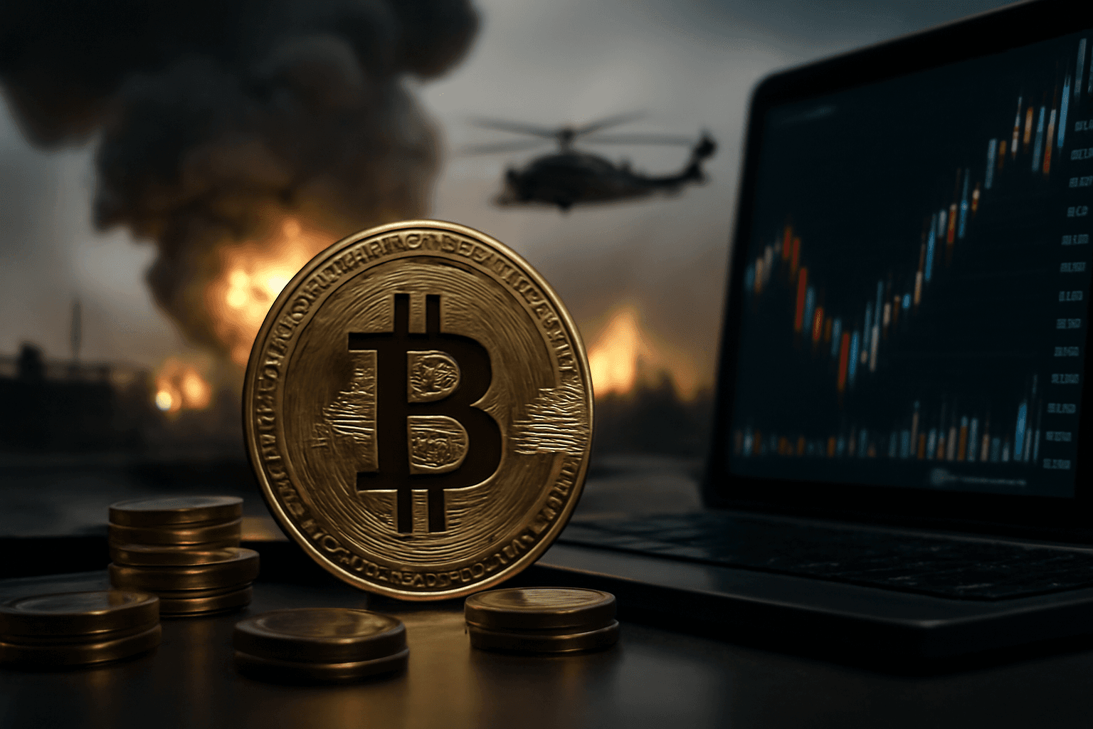 Bitcoin Faces Pressure as Military Strikes Affect Markets