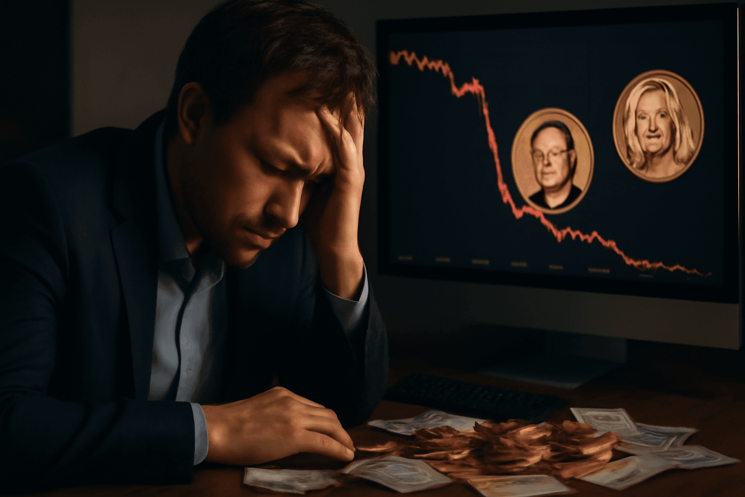 Massive Losses for Investors as Top Celebrity Meme Tokens Collapse