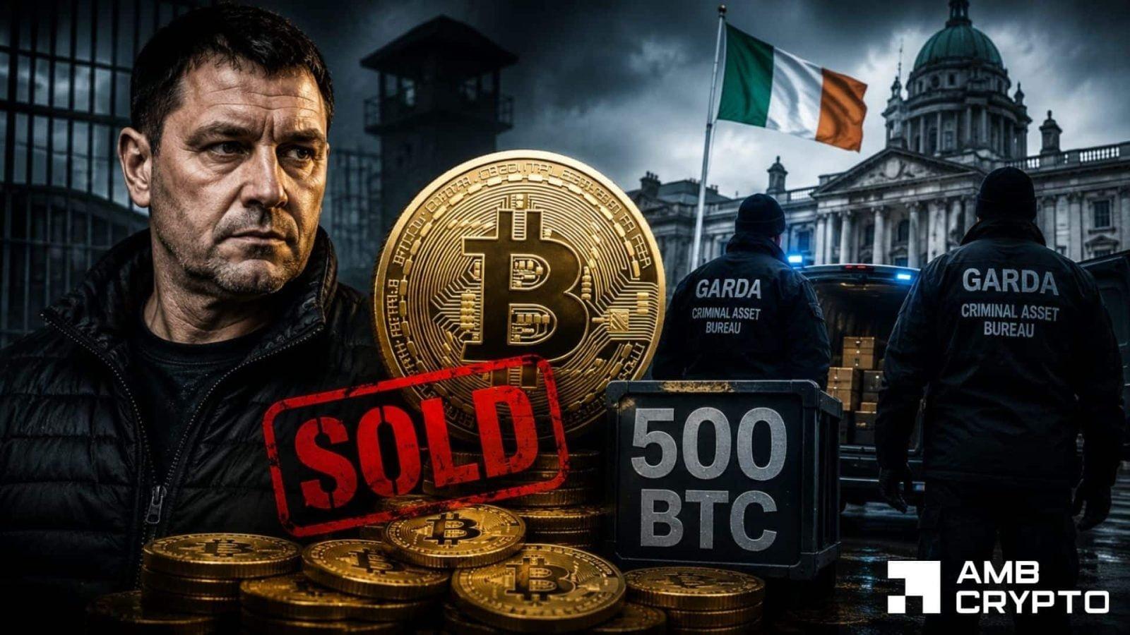 Irish Drug Dealer's Seized Bitcoin Affects Market Dynamics