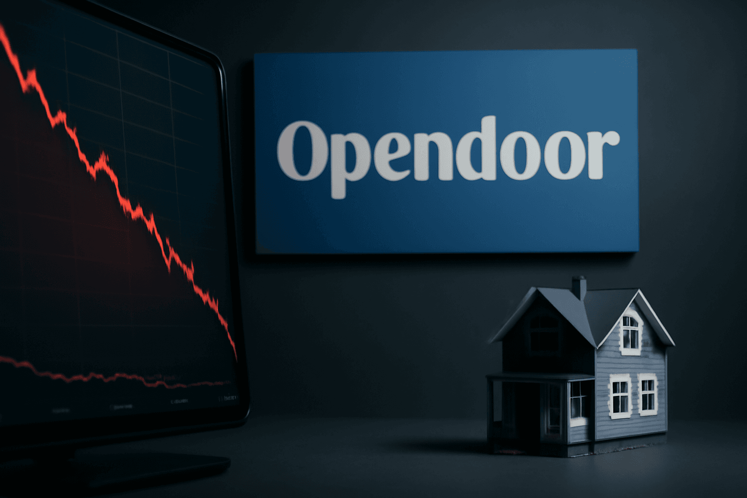 Opendoor Shares Drop Sharply as Housing Market Pressures Mount