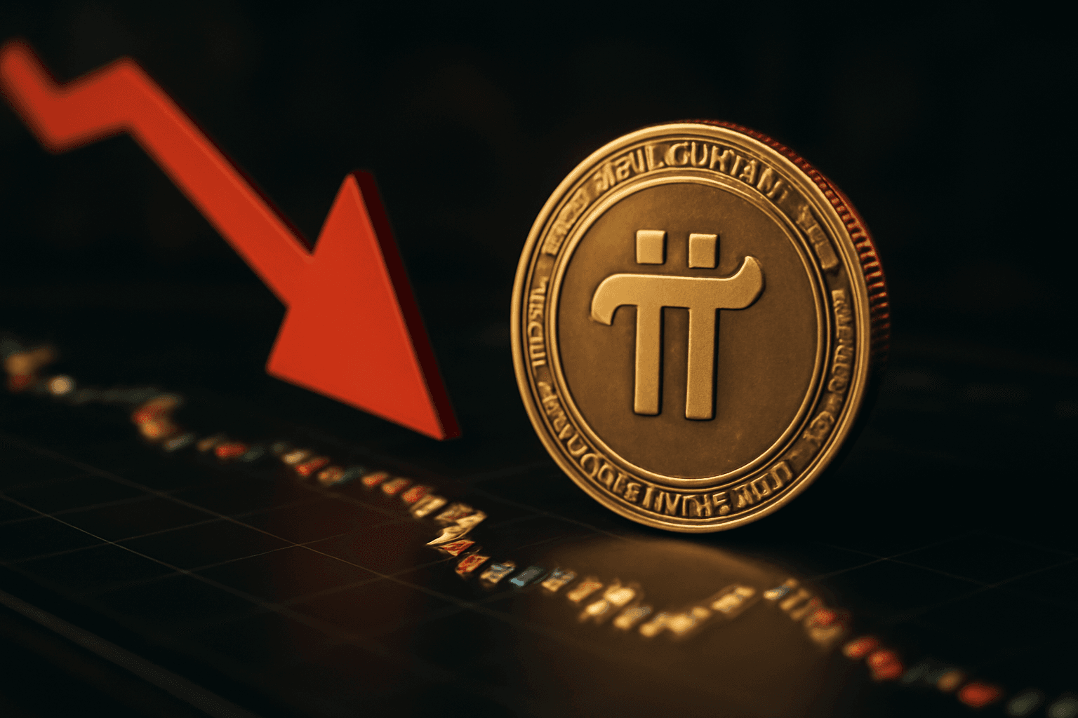 Pi Network Faces Price Drop Below Key Support Level