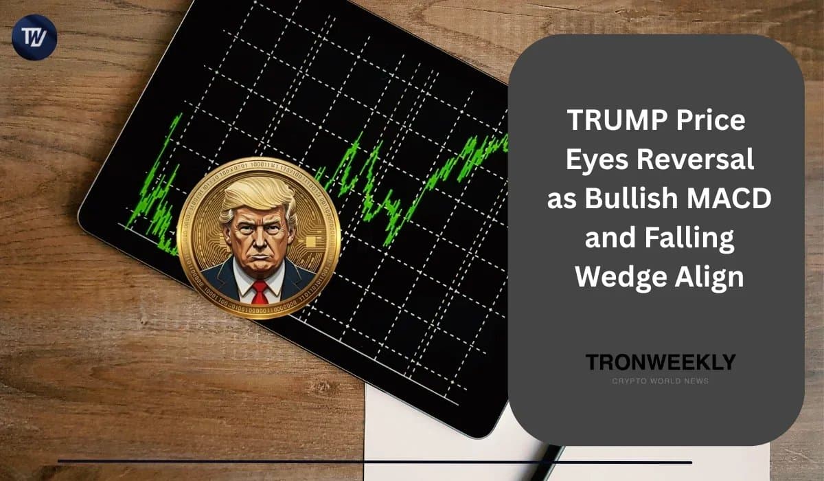TRUMP Token Flashes Bullish Signals as Falling Wedge and MACD Cross Converge