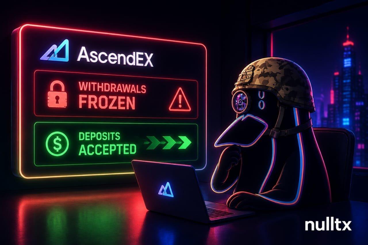 ZachXBT Advises Users to Report AscendEX's Withdrawal Issues