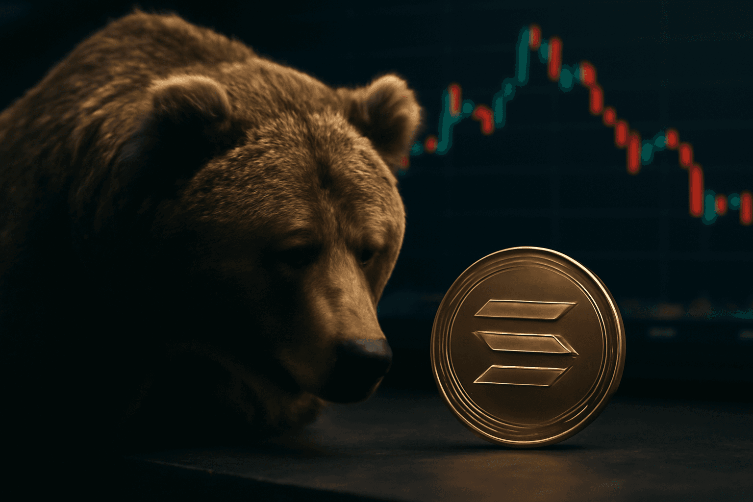 Bearish Sentiment Surrounds Solana as Cryptocurrency Market Fluctuates
