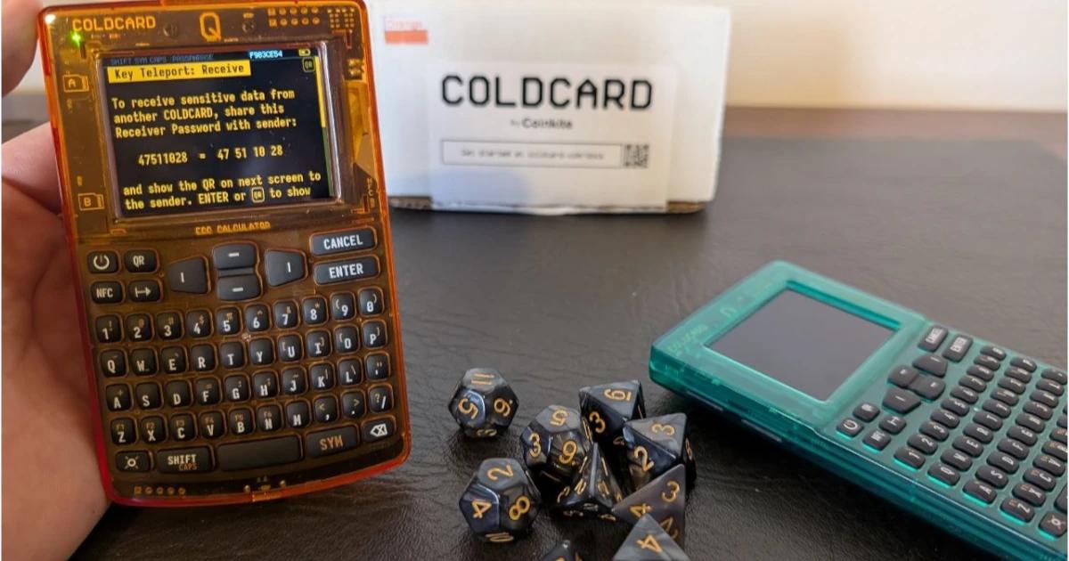 Coldcard Q's Key Teleport: A Year In — Redefining Secure Bitcoin Key Management for Treasuries