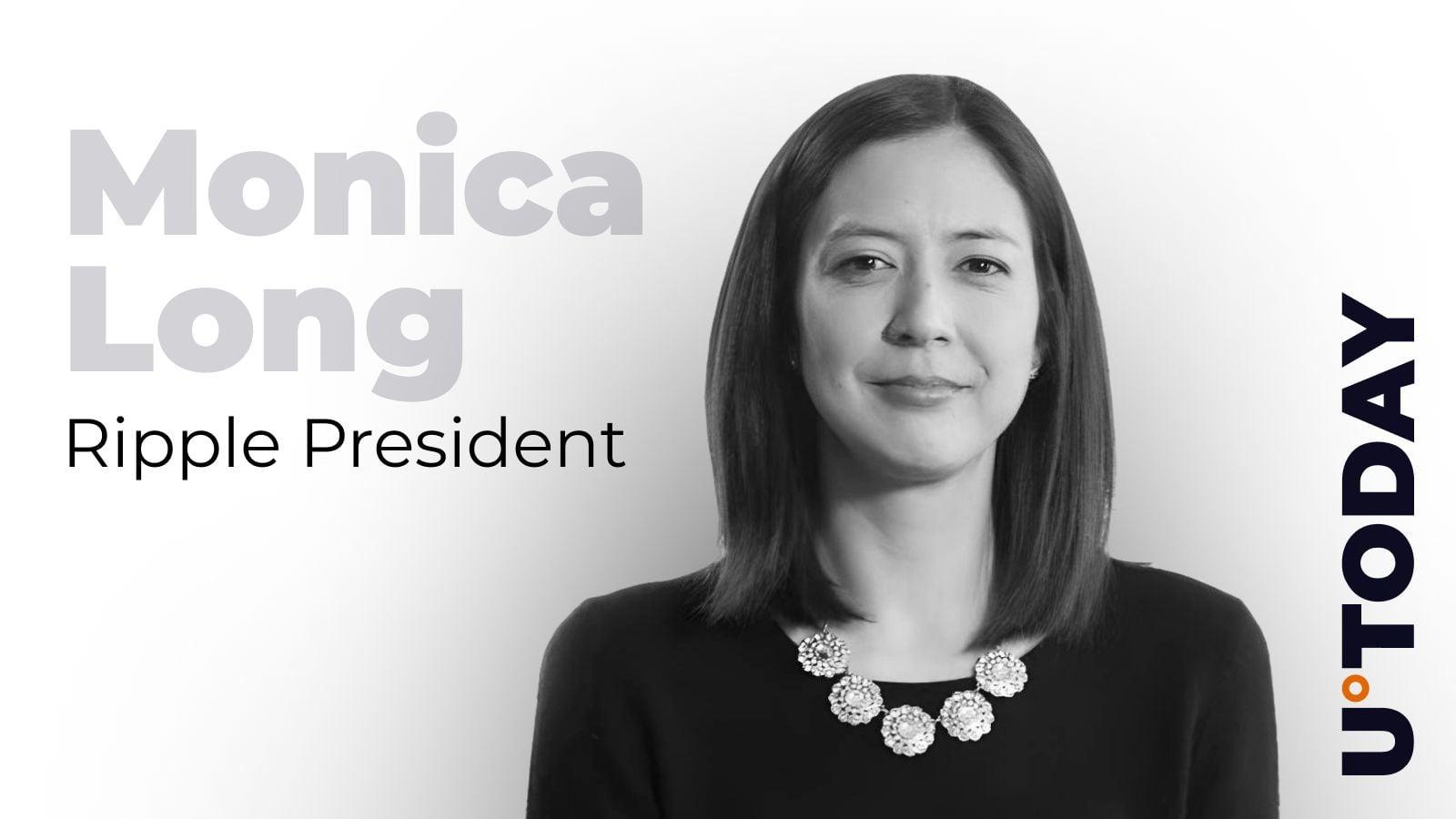 Ripple's Monica Long Outlines XRP Ledger Strategy Amid Growing Institutional Payments Competition