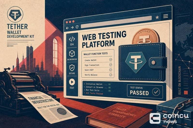 Tether Unveils Browser-Based Platform for Wallet Function Testing