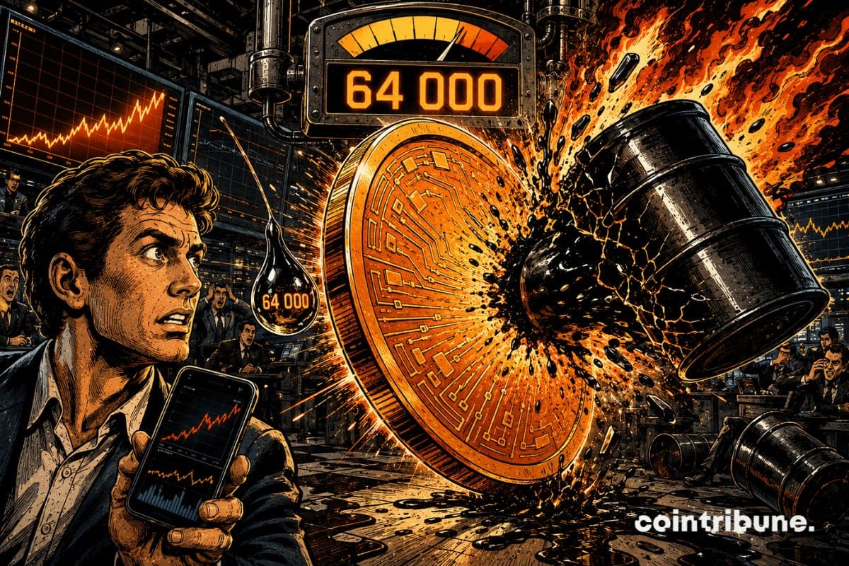 Bitcoin Holds Near $64K Despite Oil Price Spike and Tech Sell-Off