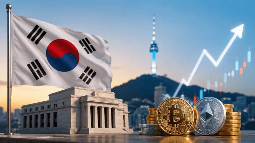 South Korea Increases Benchmark Rate, Impacting Crypto Markets