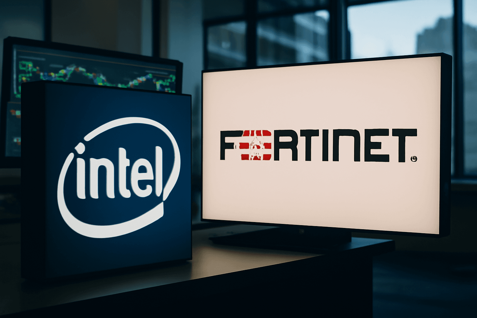 Intel Shares Rise 5% After Launching Security Chip Partnership with Fortinet