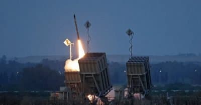 Iron Dome Neutralizes Iranian Missile Fragments Over Jordanian Territory