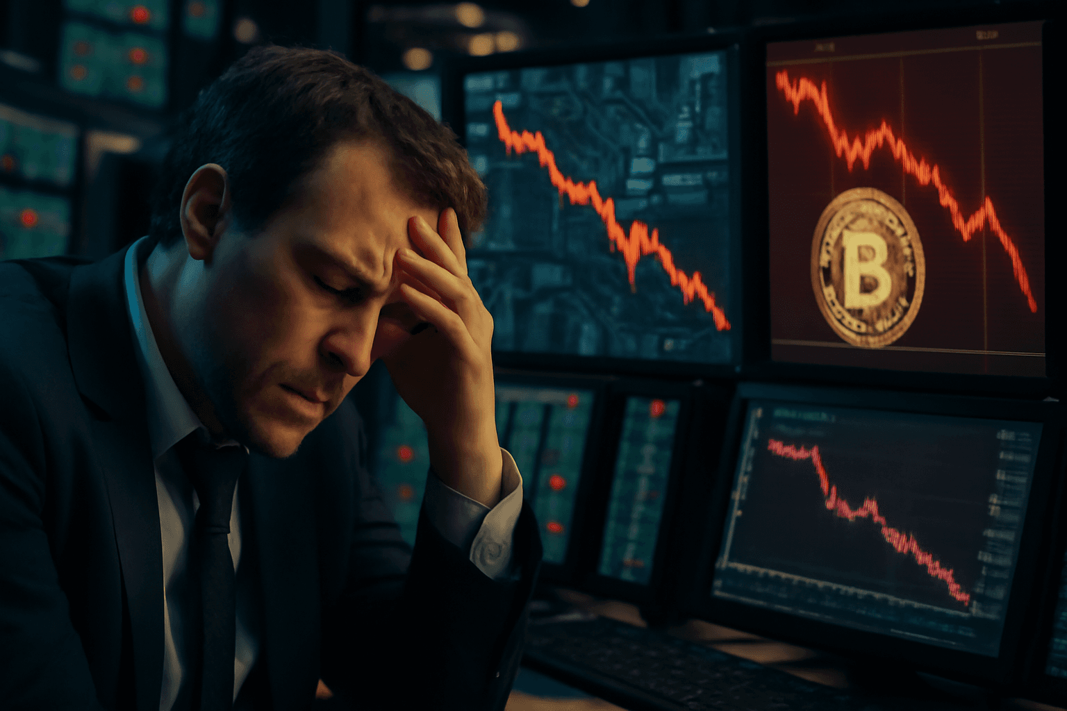 Wall Street Faces Major Losses Amid Semiconductor Decline and Bitcoin Drop