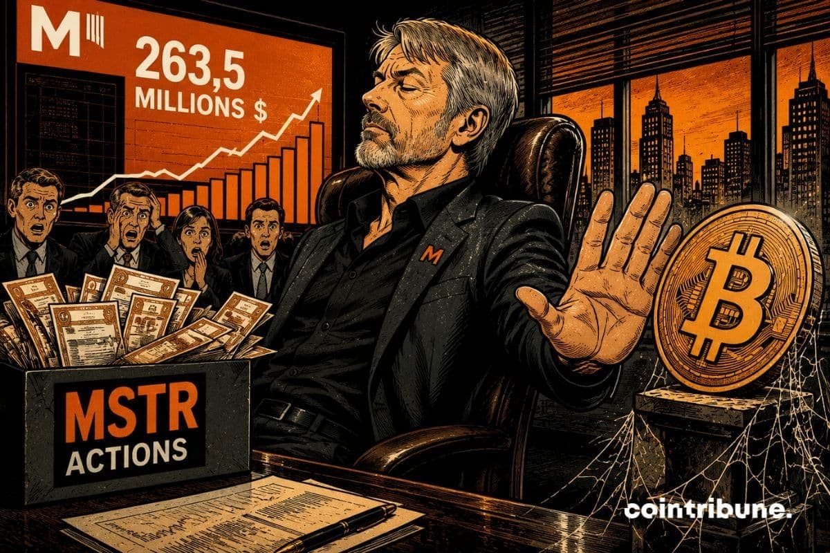 Strategy Raises $263.5M from MSTR Shares Without Adding Bitcoin