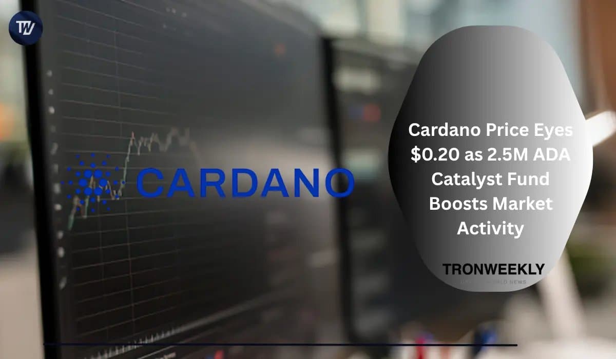 Cardano Eyes $0.20 as New Catalyst Fund Fuels Trading Interest