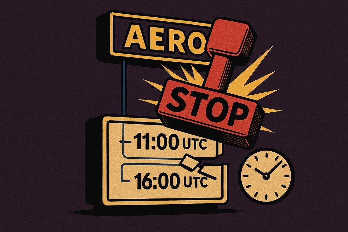 Binance Changes Aerodrome AERO Listing Start Time