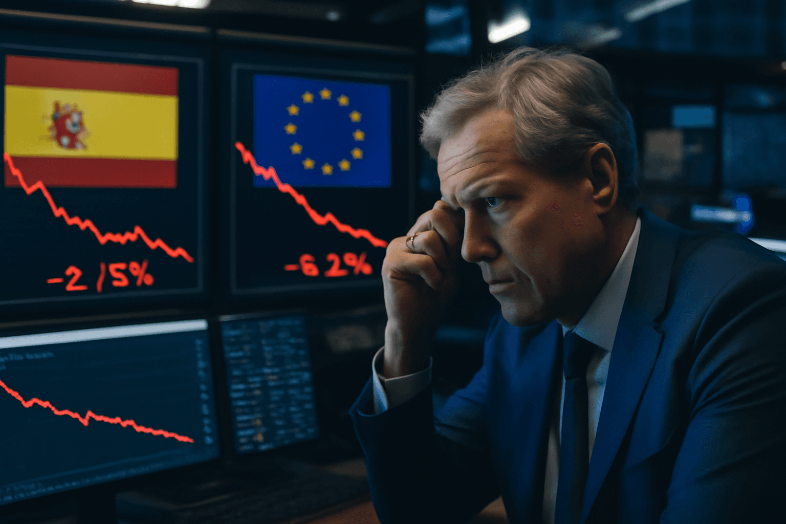 European Stocks Drop Following Trump's Trade Halt Proposal with Spain