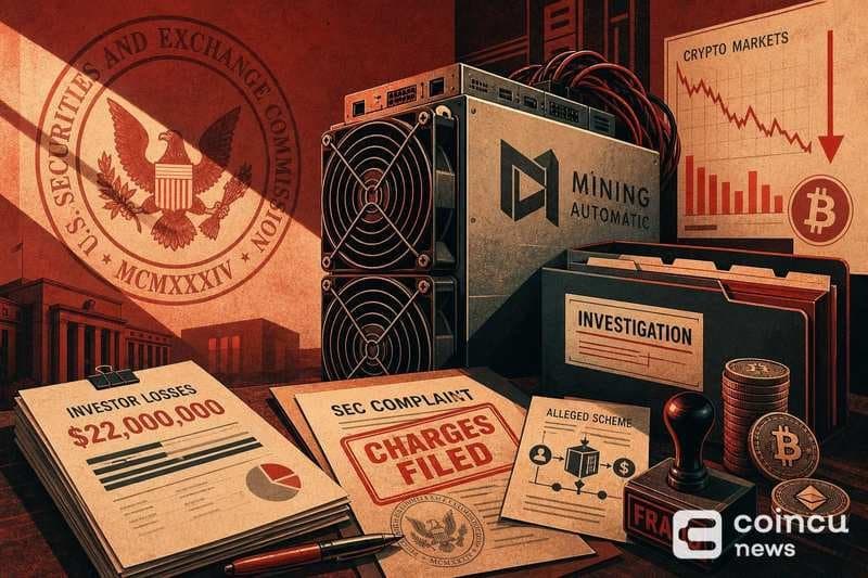SEC Accuses Mining Automatic of $22 Million Fraud in Crypto Scheme