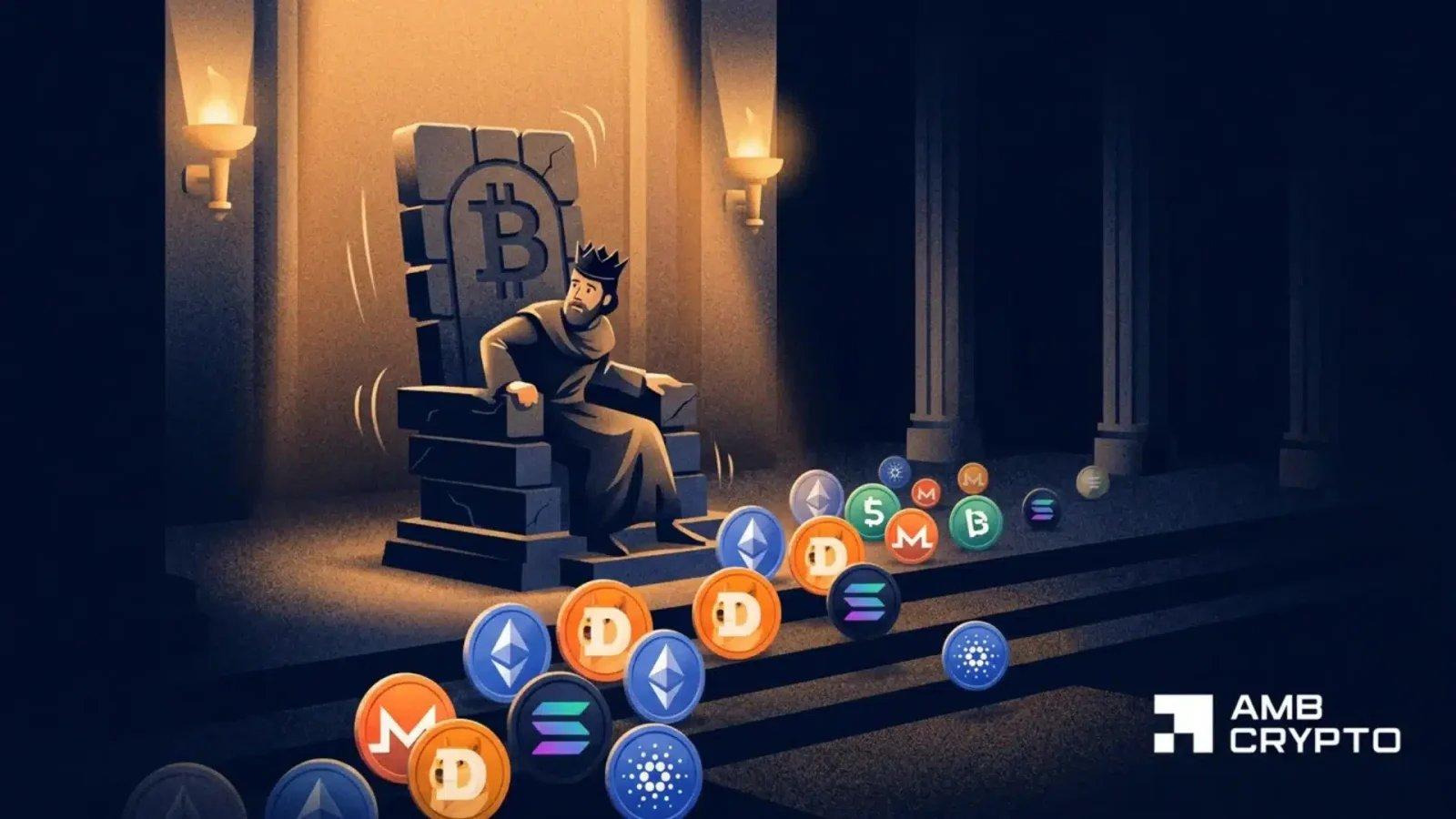 Bitcoin Dominance Persists Despite Altcoin Outperformance Indicators