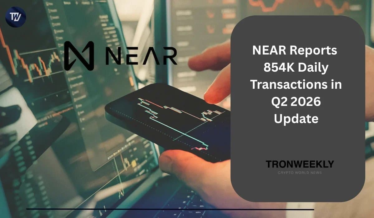 NEAR Protocol Hits 854K Daily Transactions in Q2, Boosts Privacy and Scalability