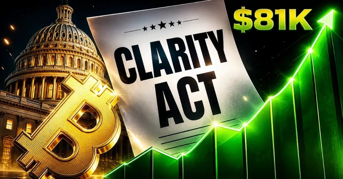Expert Predicts Surge in Bitcoin, XRP, and Altcoins with CLARITY Act Passage