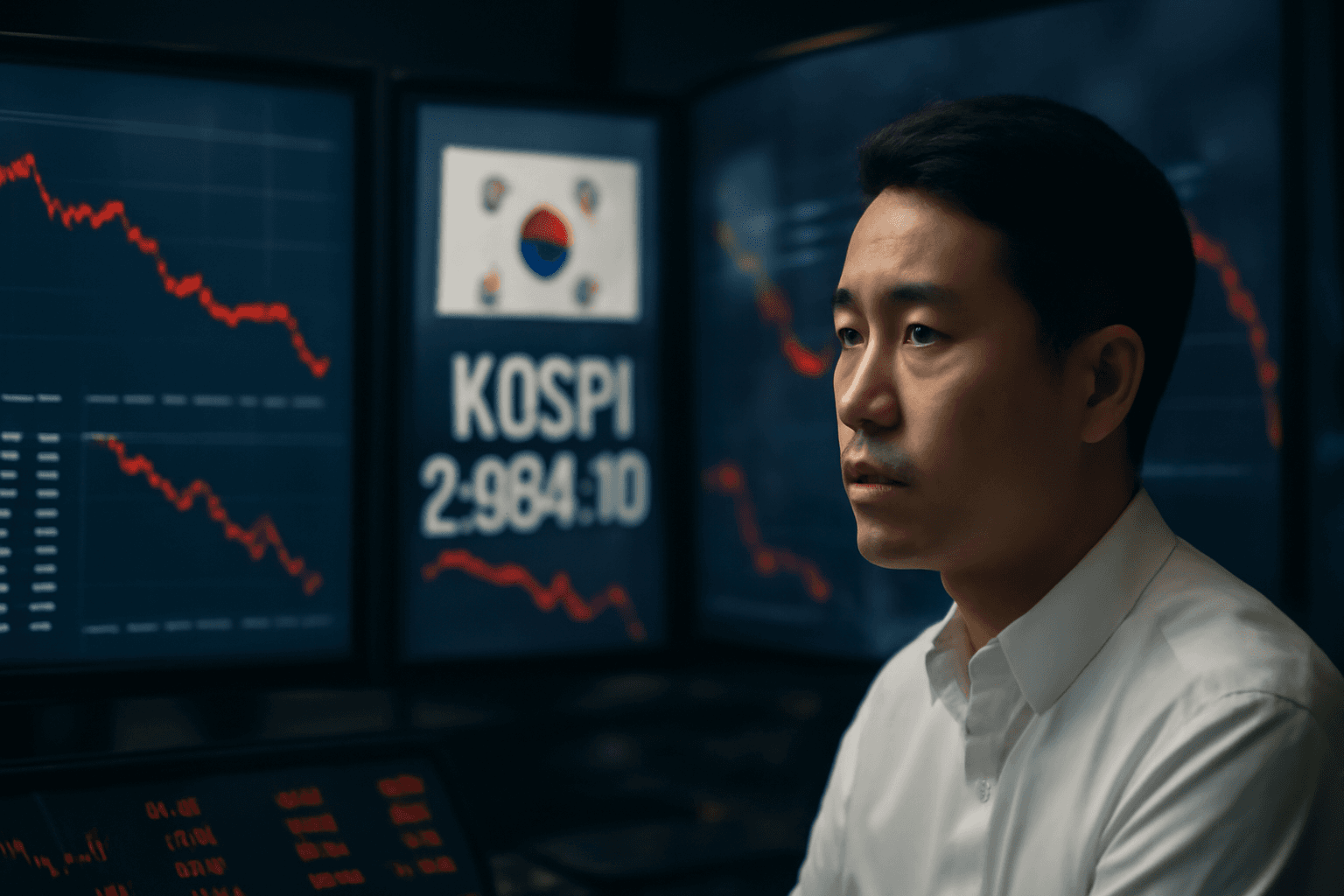 Decline in Asian Markets Led by South Korean Stocks
