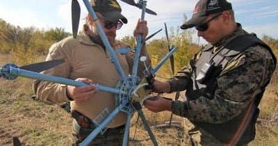 Ukrainian Drones Target Russian Oil Depots and Crimea Power Grid