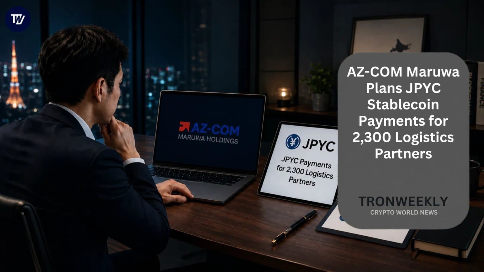 Japanese Logistics Firm to Pay 2,300 Partners Using JPYC Stablecoin