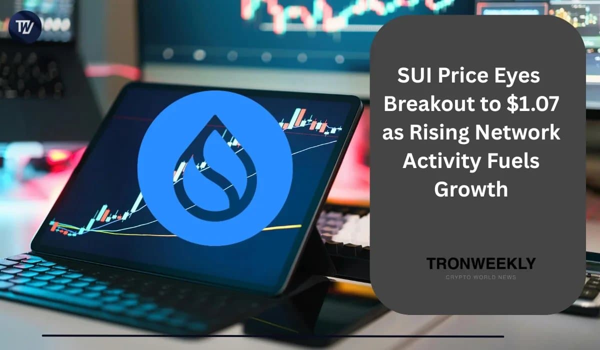 SUI Price Gains Momentum Amid Rising Network Activity and Technical Signals