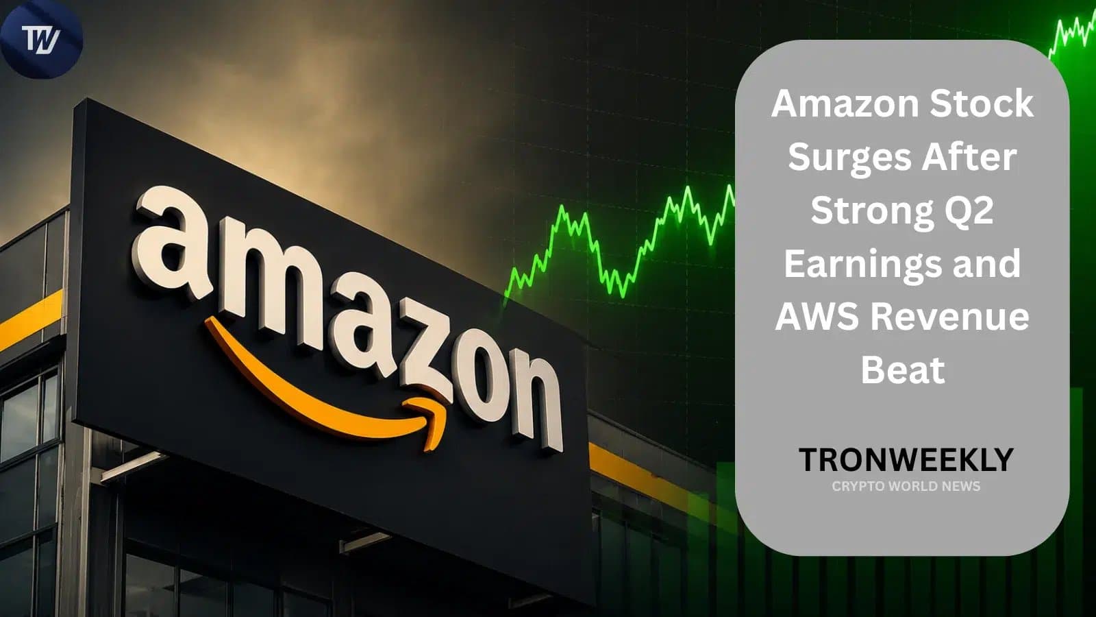 Amazon Shares Climb as AWS Smashes Revenue Targets and AI Spending Ramps Up
