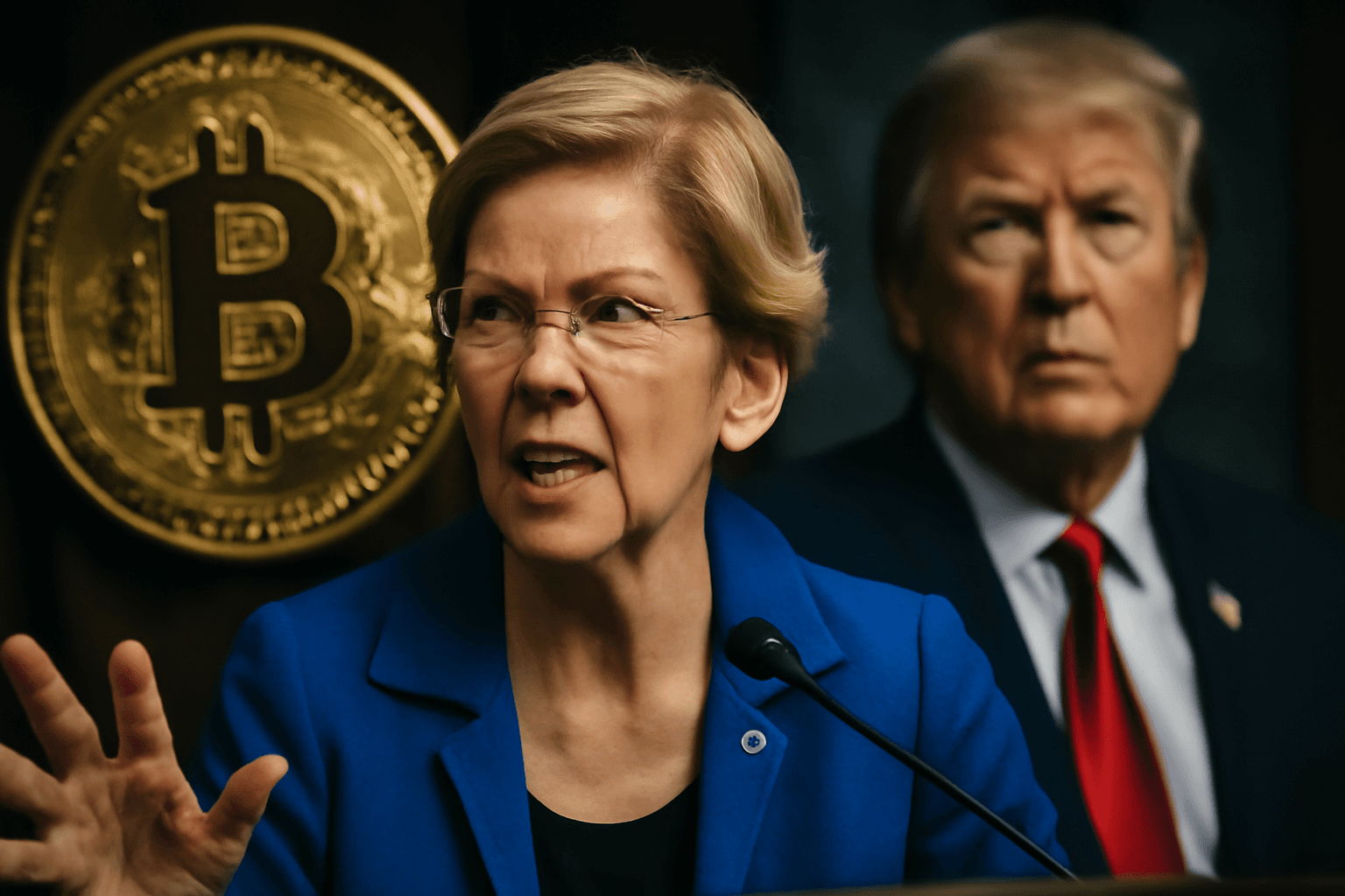 Senator Warren Demands Trump Disclose Crypto Assets Within Seven Days