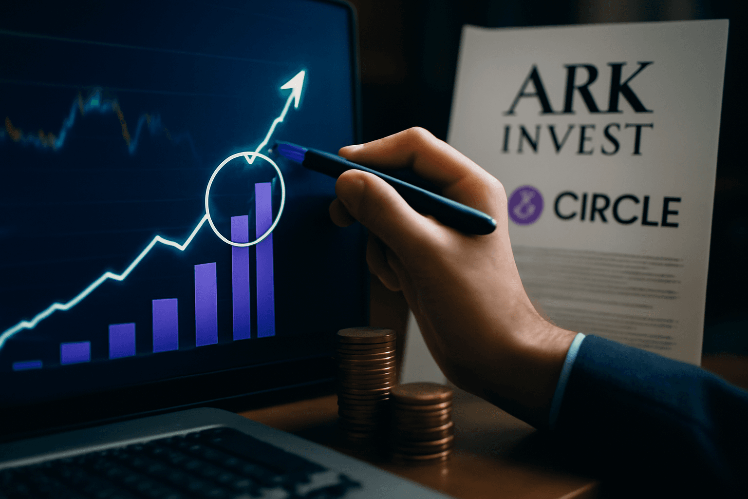 Ark Invest Increases Stake in Circle Amid Market Fluctuations