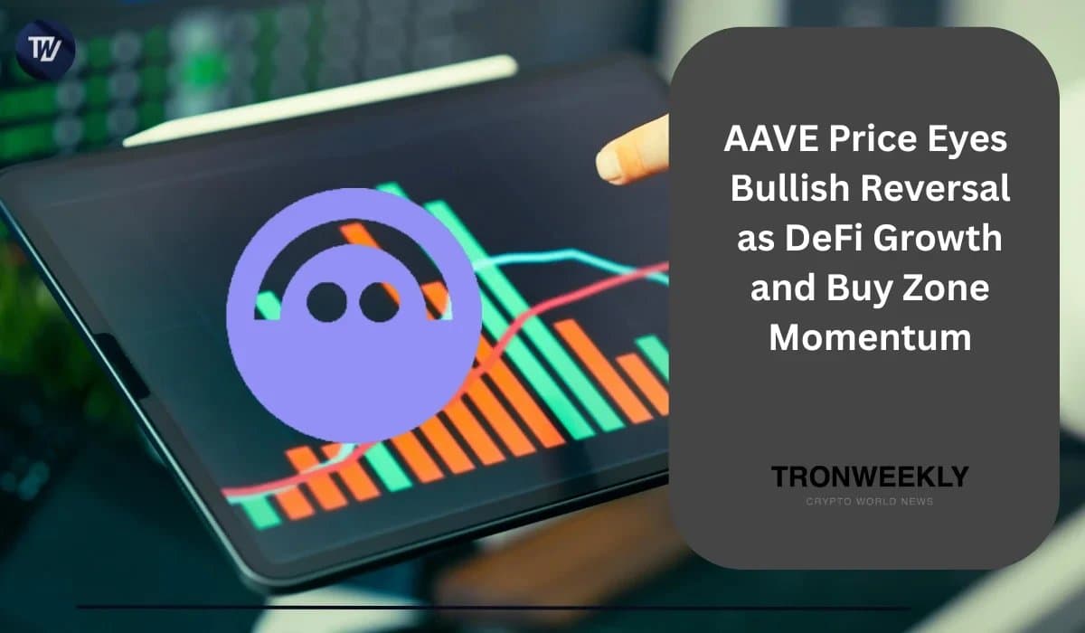 AAVE Strengthens as DeFi Deposits Climb and Technical Signals Brighten