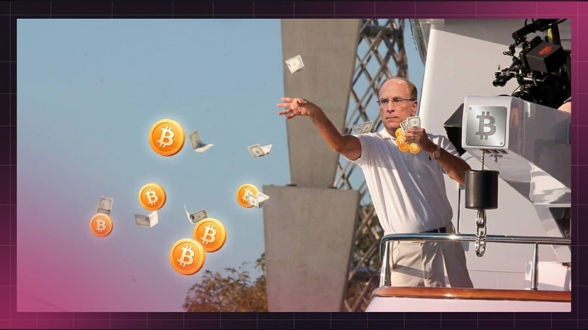 Larry Fink Cites use Trading in Bitcoin Bullish Outlook