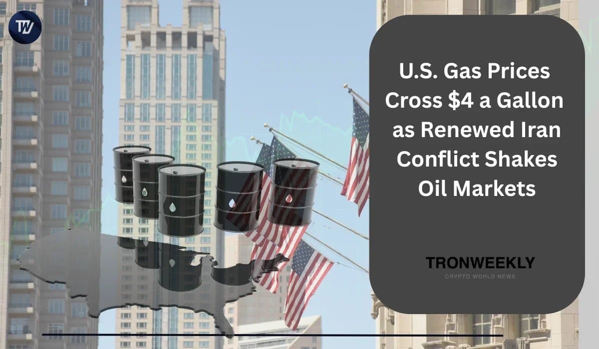 US Gas Prices Surpass $4 Amid Strait of Hormuz Tensions