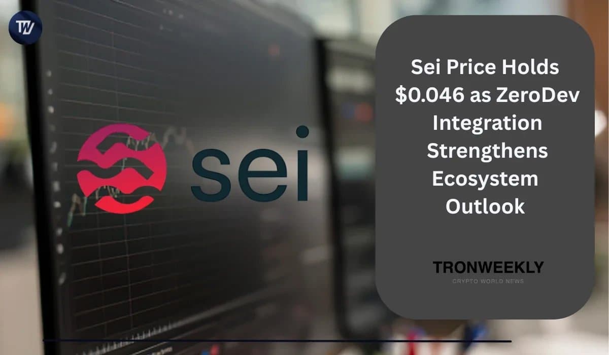 Sei Network Integrates ZeroDev, SEI Price Nears Key Support Level