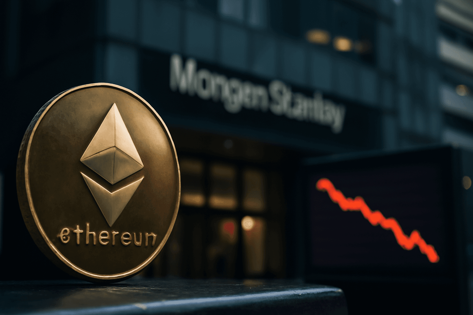 Morgan Stanley’s New Ethereum ETP Spurs $430M Token Shift Amid Price Slide