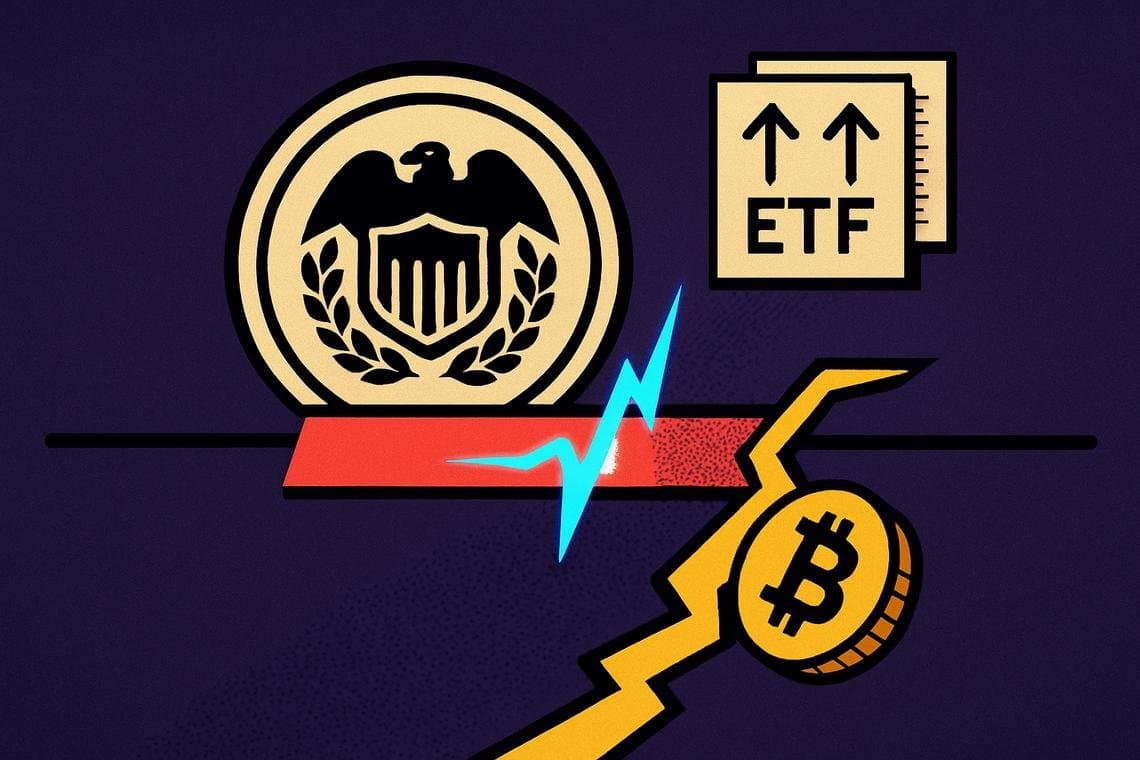 Fed Holds Rates as Bitcoin Tumbles 49% From Peak, Traders Brace for Longer Decision Gaps